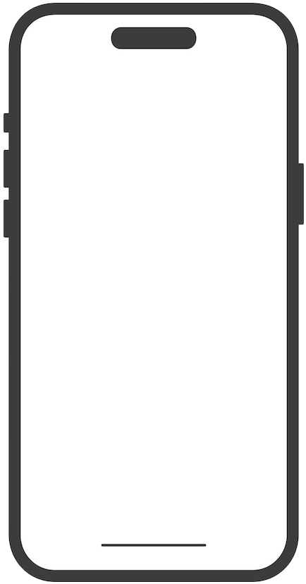 Phone outline overlay