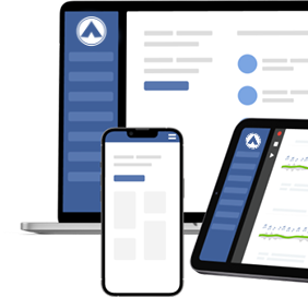 Hiring dashboard on laptop